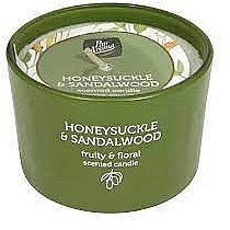 Świeca o zapachu wiciokrzewu i drzewa sandałowego - Pan Aroma Honeysuckle & Sandalwood Scented Candle — Zdjęcie N1