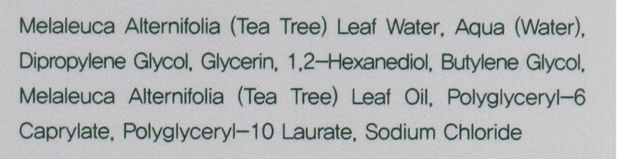 Woda micelarna z hydrolatem i olejkiem z drzewa herbacianego - Benton Tea Tree Cleansing Water — Zdjęcie N4