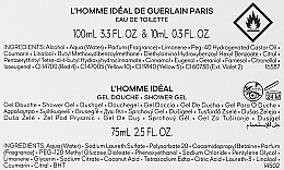 Guerlain L’Homme Ideal - Zestaw (edt 100 ml + edt 10 ml + sh/gel 75 ml) — Zdjęcie N3