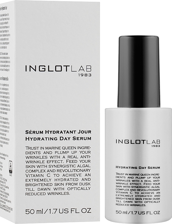 Nawilżające serum na dzień - Inglot Lab Hydrating Day Serum — Zdjęcie N2