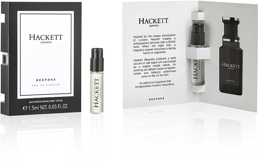 Hackett London Bespoke - Woda perfumowana (próbka) — Zdjęcie N1