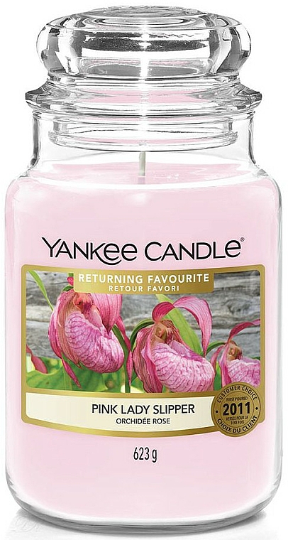 Świeca zapachowa w szkle - Yankee Candle Pink Lady Scented Candle Large Jar