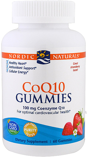 Koenzym Q10 w żelkach - Nordic Naturals CoQ10 Gummies — Zdjęcie N1