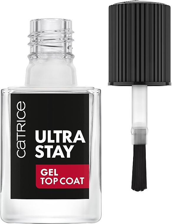 Żelowy top coat do paznokci - Catrice Ultra Stay Gel Top Coat — Zdjęcie N1