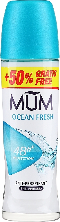 Antyperspirant w kulce Oceaniczna świeżość - Mum Ocean Fresh Roll On Anti-perspirant — Zdjęcie N1