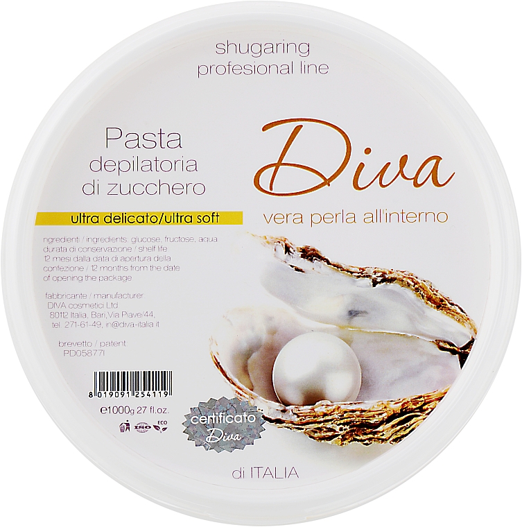 Ultra miękka pasta cukrowa - Diva Cosmetici Sugaring Professional Line Ultra Soft — Zdjęcie N7