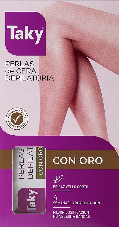 Wosk do depilacji w granulkach - Taky Body Oro Perlas — Zdjęcie N1