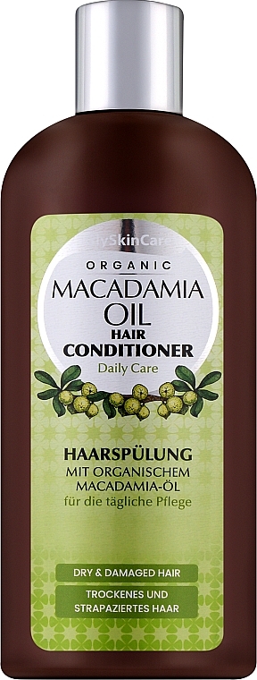 Odżywka do włosów z organicznym olejem makadamia - GlySkinCare Macadamia Oil Hair Conditioner — Zdjęcie N1