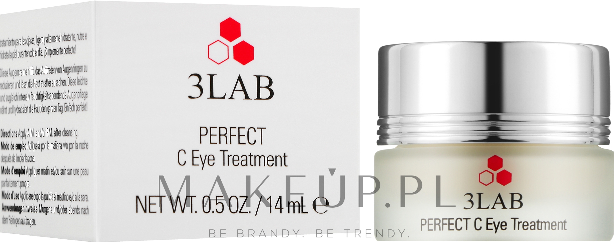 Krem pod oczy z witaminą C - 3Lab Perfect C Eye Treatment — Zdjęcie 14 ml