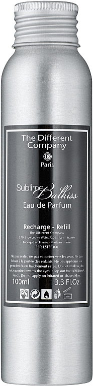 The Different Company Sublime Balkiss Refillable - Woda perfumowana — Zdjęcie N1