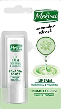 PREZENT! Pomadka do ust Nawilża i odżywia - Uroda Melisa Cucumber Extract Lip Balm — Zdjęcie N1