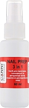 Odtłuszczacz do paznokci w sprayu - Canni Nail Prep — Zdjęcie N1