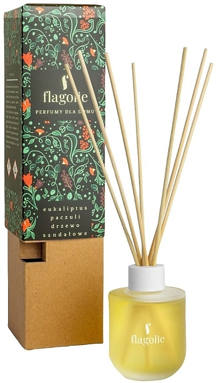 PRZECENA! Dyfuzor zapachowy Eukaliptus, paczula, drzewo sandałowe - Flagolie Home Perfume * — Zdjęcie N2