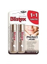 Kup Zestaw - Blistex Protect Plus Lip Balm SPF 30 (2 x l/balm 4,25 g)