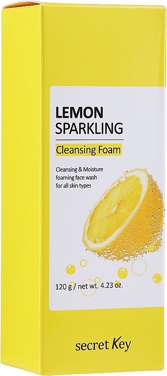 Oczyszczająca pianka z ekstraktem z cytryny - Secret Key Lemon Sparkling Cleansing Foam — Zdjęcie N2