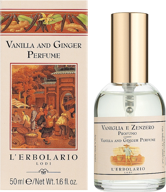 L'Erbolario Acqua Di Profumo Vanilla & Ginger - Woda perfumowana — Zdjęcie N2