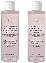 Kup Zestaw - Eclat Skin London Limited Edition Micellar Water With Rosemary Extract (micellar/water/2x100ml)