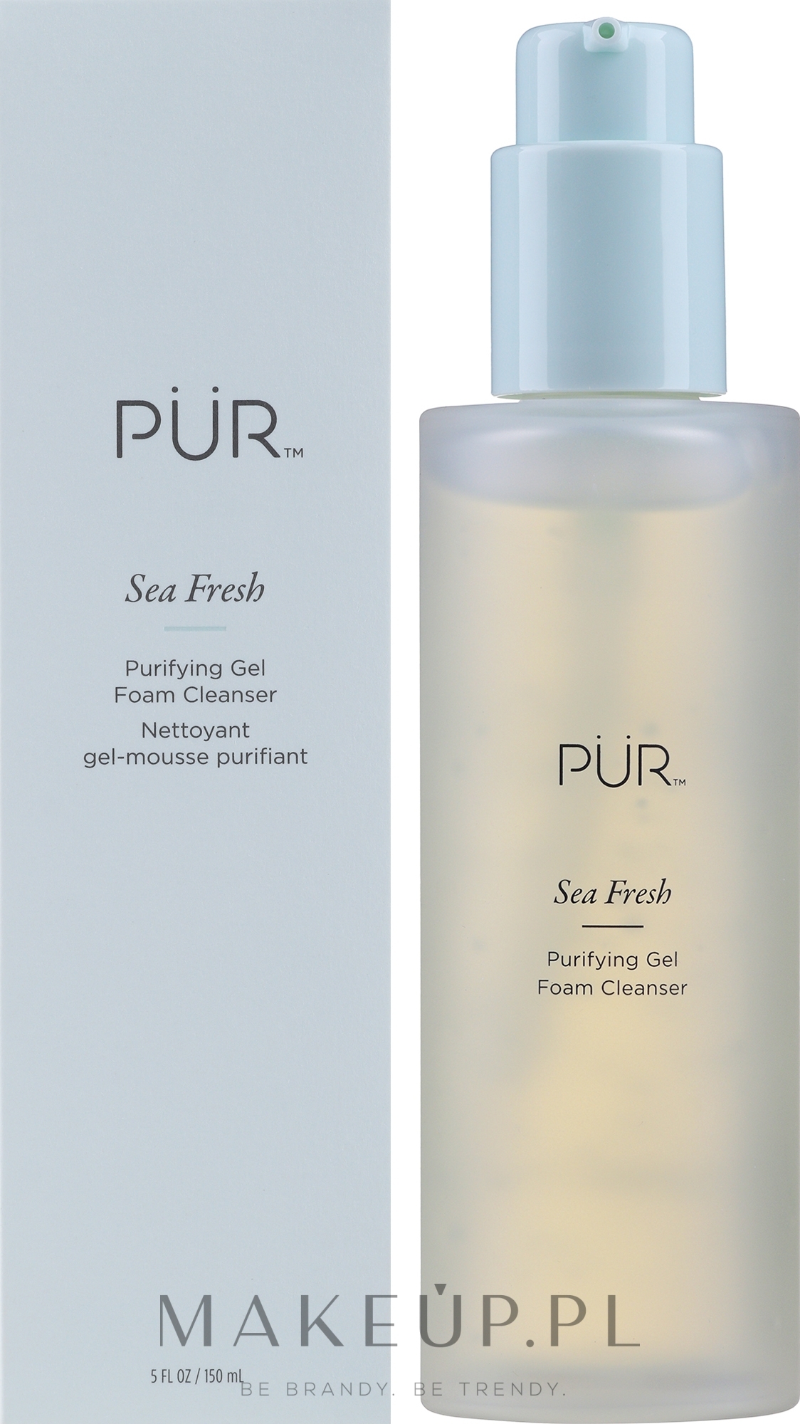 Oczyszczający żel-pianka do twarzy - Pür Sea Fresh Purifying Gel Foam Cleanser — Zdjęcie 150 ml