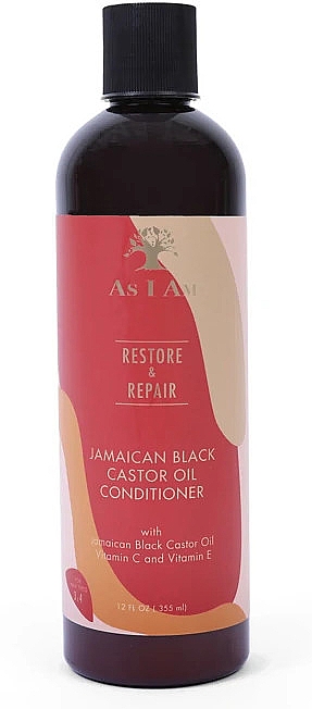 Odżywka do włosów bez spłukiwania - As I Am Jamaican Black Castor Oil Conditioner — Zdjęcie N1