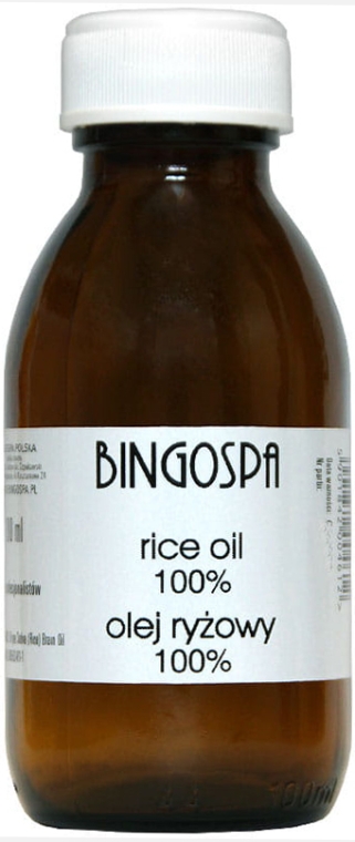 Olej ryżowy 100% - BingoSpa — Zdjęcie N1