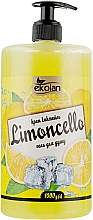 Żel pod prysznic Kremowy koktajl Limoncello, z dozownikiem - EkoLan — Zdjęcie N1