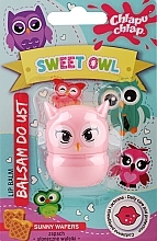Balsam do ust Sweet Owl, gofry - Chlapu Chlap Sunny Wafers Cake Lip Balm — Zdjęcie N1