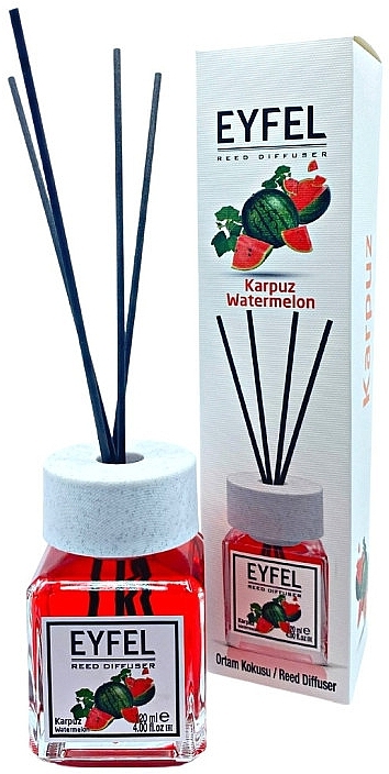 Dyfuzor zapachowy Arbuz - Eyfel Perfume Reed Diffuser Watermelon — Zdjęcie N1