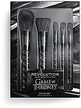 Zestaw pędzli do makijażu - Makeup Revolution X Game of Thrones 3 Eyed Raven Eye Brush Set — Zdjęcie N1