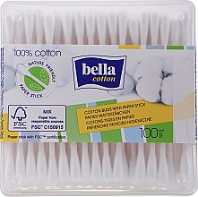 Kup Patyczki kosmetyczne, 100 szt. - Bella Cotton With Paper Stick