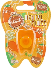 Kup Nić dentystyczna o smaku mango - Global White Dental Floss