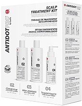 Kup Zestaw - Antidot Pro Scalp Treatment Kit (shampoo/240ml + h/mask/240ml + h/spray/120ml)