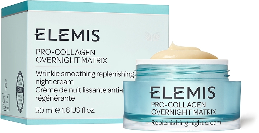 Krem na noc wygładzający zmarszczki - Elemis Pro-Collagen Overnight Matrix — Zdjęcie N3