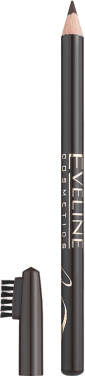 Kredka do brwi ze szczoteczką - Eveline Cosmetics Eyebrow Pencil