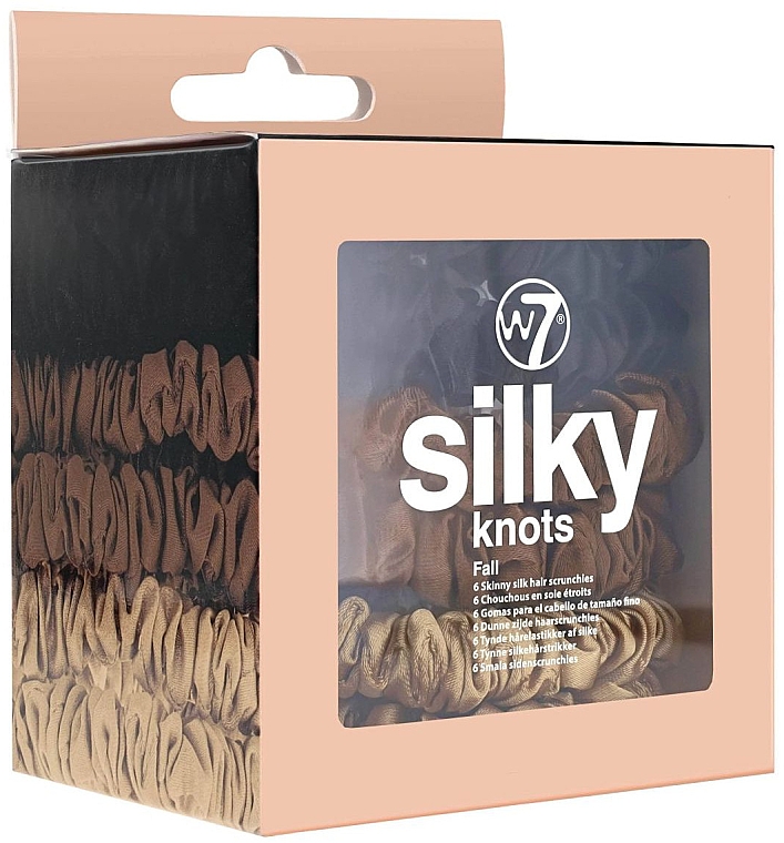 Zestaw gumek do włosów, 6 szt. - W7 Cosmetics Silky Knots Fall
