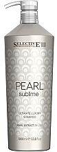 Szampon nadający połysk do włosów jasnych po zabiegach chemicznych - Selective Pearl Sublime Ultimate Luxury Shampoo — Zdjęcie N2