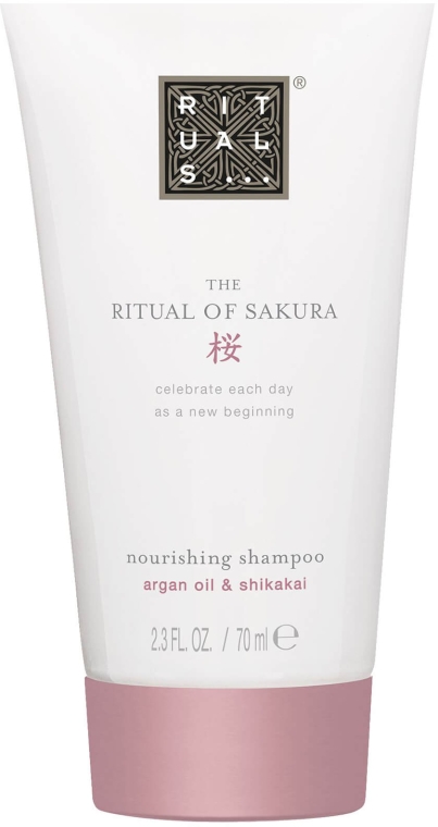 Odżywczy szampon do wlosów Olej arganowy i shikakai - Rituals The Ritual of Sakura Nourishing Shampoo — Zdjęcie N1