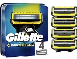 Wymienne wkłady do golenia, 4 sztuki - Gillette Proshield — Zdjęcie N1