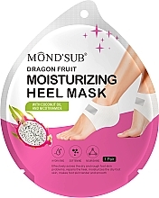 Nawilżająca maska do stóp - Mond'Sub Dragon Fruit Moisturizing Heel Mask — Zdjęcie N1