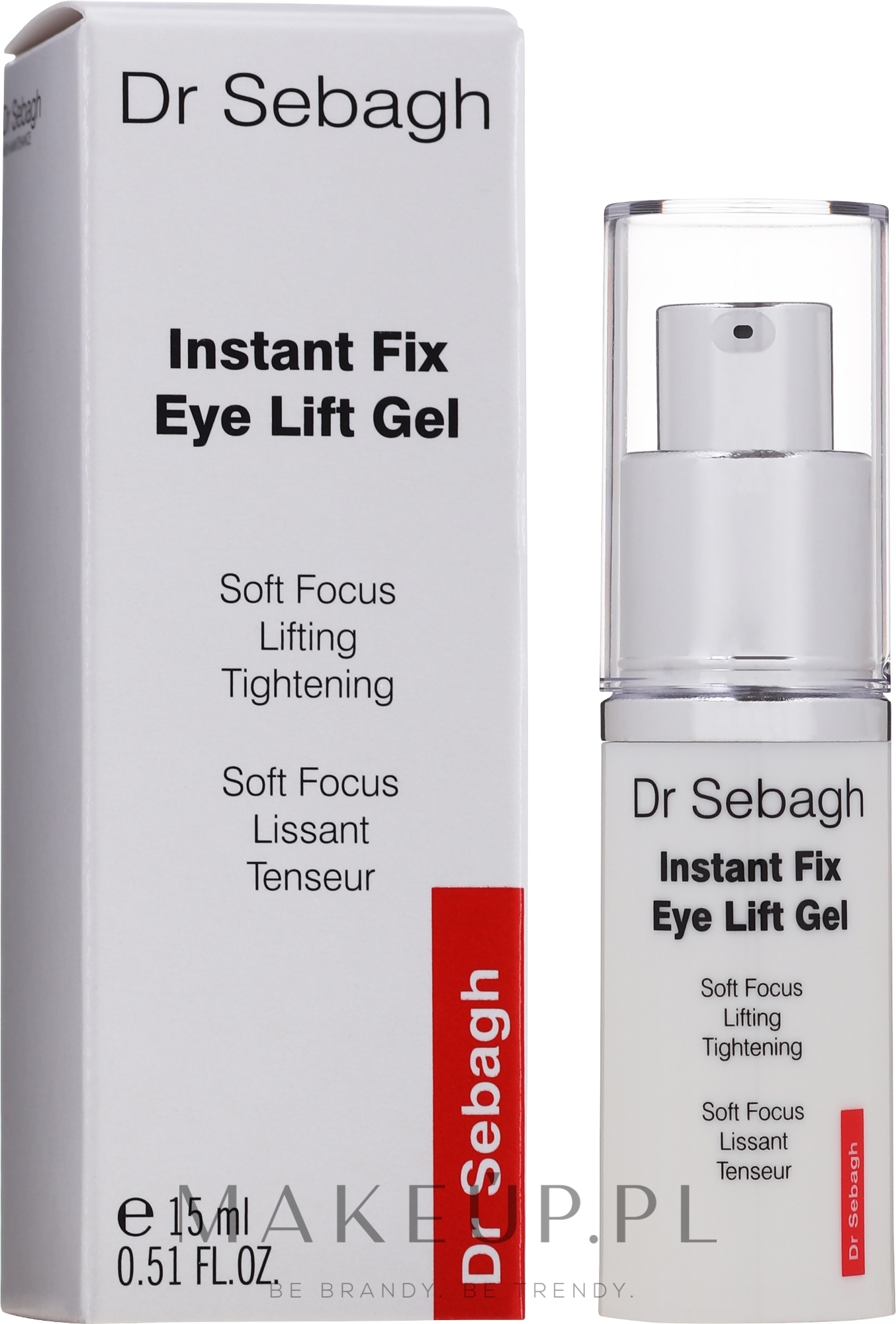 Liftingujący że pod oczy - Dr Sebagh Instant Fix Eye Lift Gel — Zdjęcie 15 ml