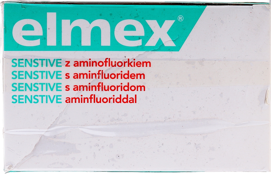 PRZECENA! Zestaw do wrażliwych zębów - Elmex Sensitive (t/paste 75 ml + mouthwash 400 ml) * — Zdjęcie N2