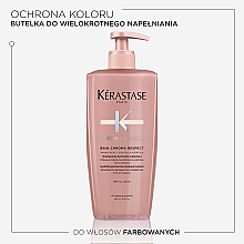 Nawilżający szampon chroniący włosy cienkie, farbowane, wrażliwe i zniszczone - Kerastase Chroma Absolu Bain Chroma Respect — Zdjęcie N3