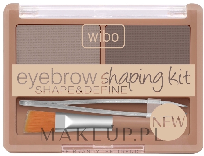 Zestaw do stylizacji brwi - Wibo Eyebrow Shaping Kit — Zdjęcie 03