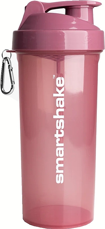 Shaker, 1000 ml, różowy - SmartShake Shaker Lite Series Deep Rose — Zdjęcie N1