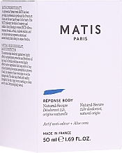 Naturalny dezodorant - Matis Reponse Body Deodorant — Zdjęcie N1