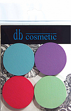 Kup Zestaw gąbek do makijażu Koła, kolorowe 4 szt. nr 990 - Dark Blue Cosmetics