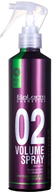Spray do stylizacji włosów zwiększający objętość - Salerm Pro Line Volume Spray — Zdjęcie N1