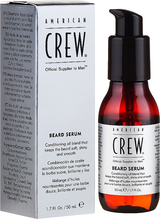 PRZECENA!  Serum do brody - American Crew Official Supplier to Men Beard Serum * — Zdjęcie N1