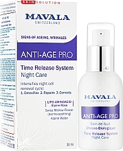 Kompleks na noc Odmładzanie skóry - Mavala Anti-Age PRO Time Release System Night Care — Zdjęcie N2