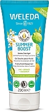 Żel pod prysznic Limonka, pomarańcza i kardamon - Weleda Aroma Shower Summer Boost Fruity Fresh Limited Edition Shower Gel — Zdjęcie N1