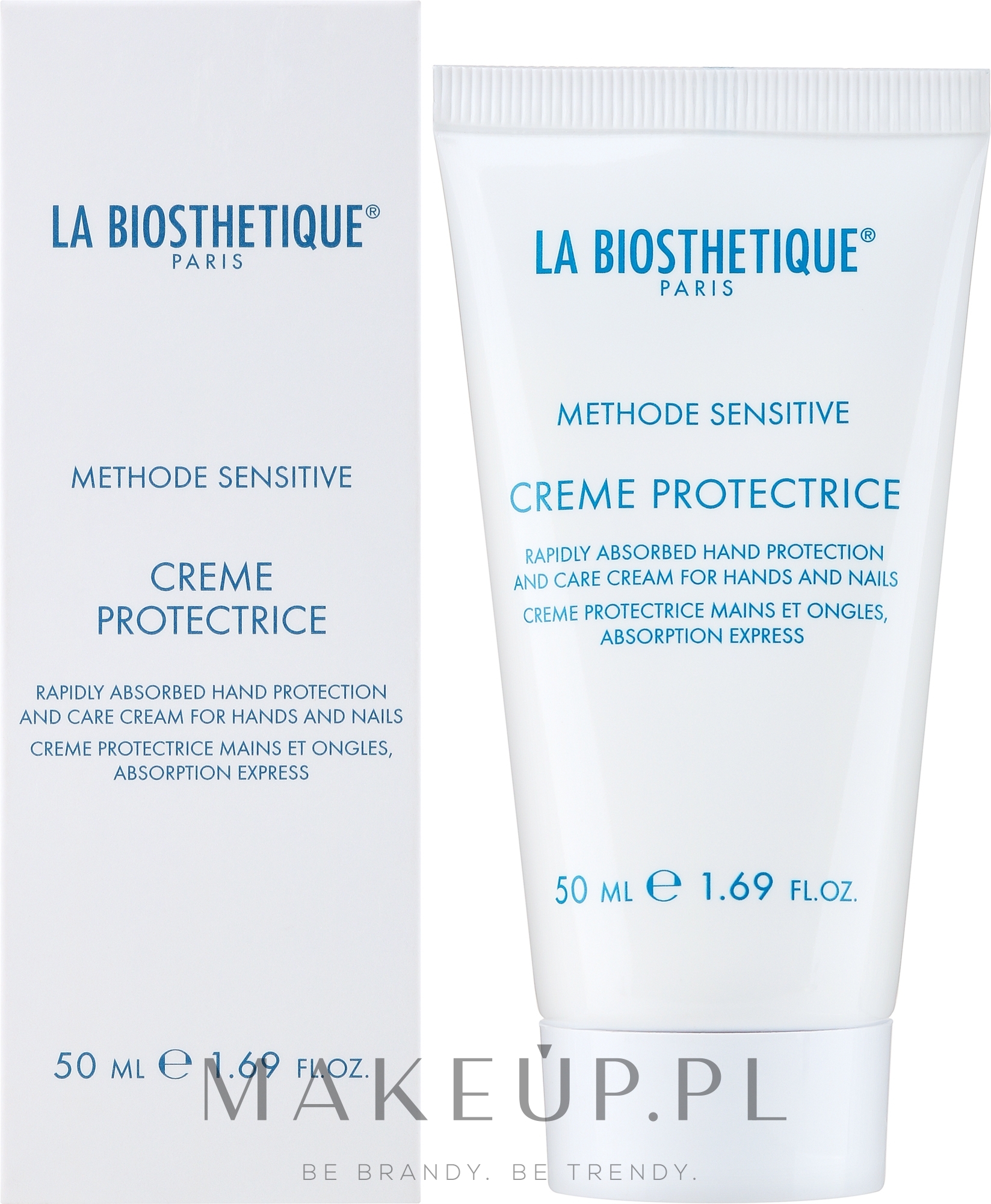 Krem ochronny do rąk i paznokci - La Biosthetique Methode Sensitive Cream Protective — Zdjęcie 50 ml